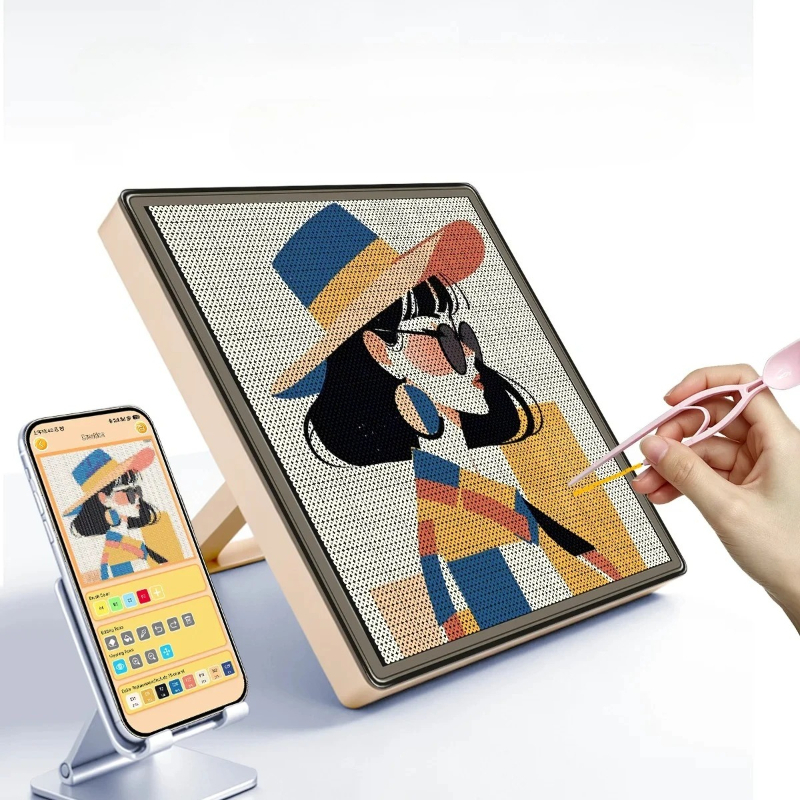 DIY スマート LED ペグボード APP 制御電子ヒュー - Diy Electronics Project Kit のレビューと価格