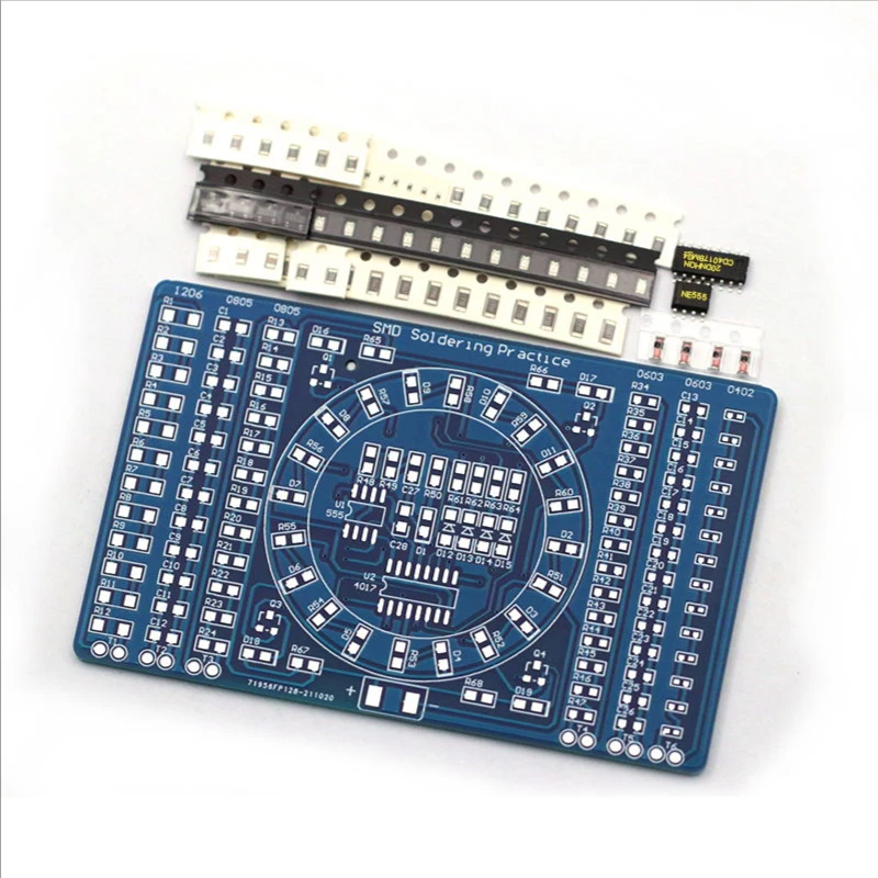 SMT SMD 電子部品溶接練習ボードはんだ付け DIY キ - Diy Electronics Learning Kit のレビューと価格