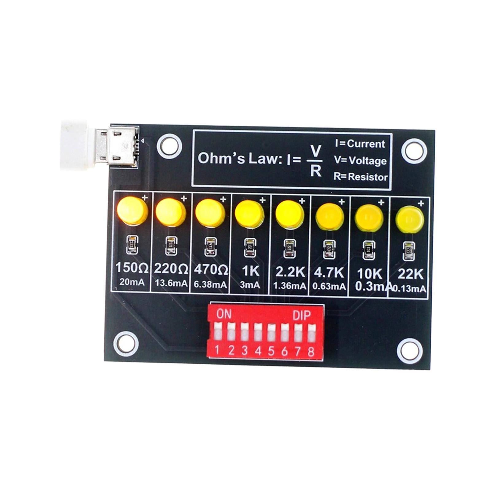 DIY はんだ付け練習キット オームズ法則学習ボード 金属電 - Diy Electronics Learning Kit のレビューと価格