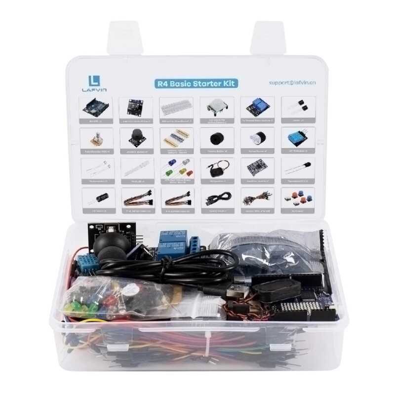 UNO R4 WiFi対応開発スターターキット。センサーと電 - Diy Electronics Learning Kit のレビューと価格