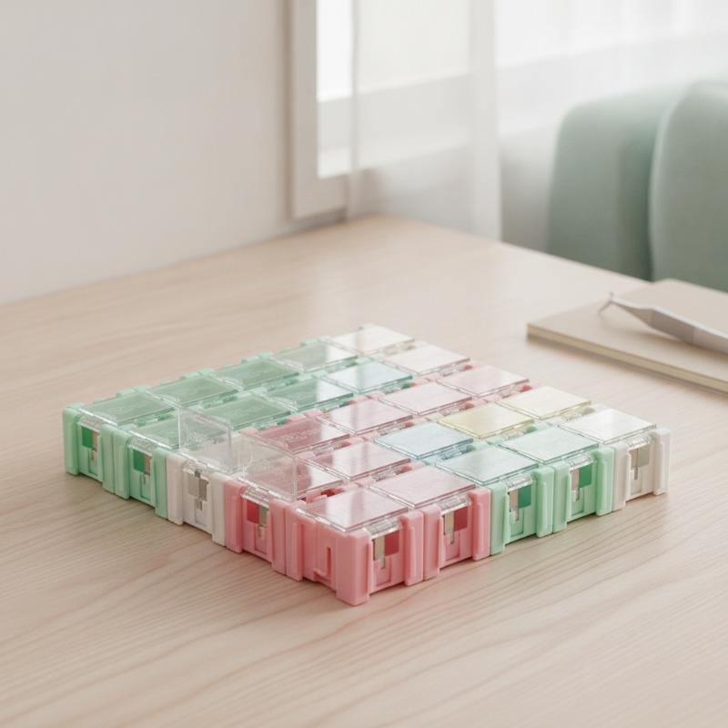 1/2個入り SMD SMT IC 電子部品用 ミニ収納ボッ - Diy Electronics Box のレビューと価格