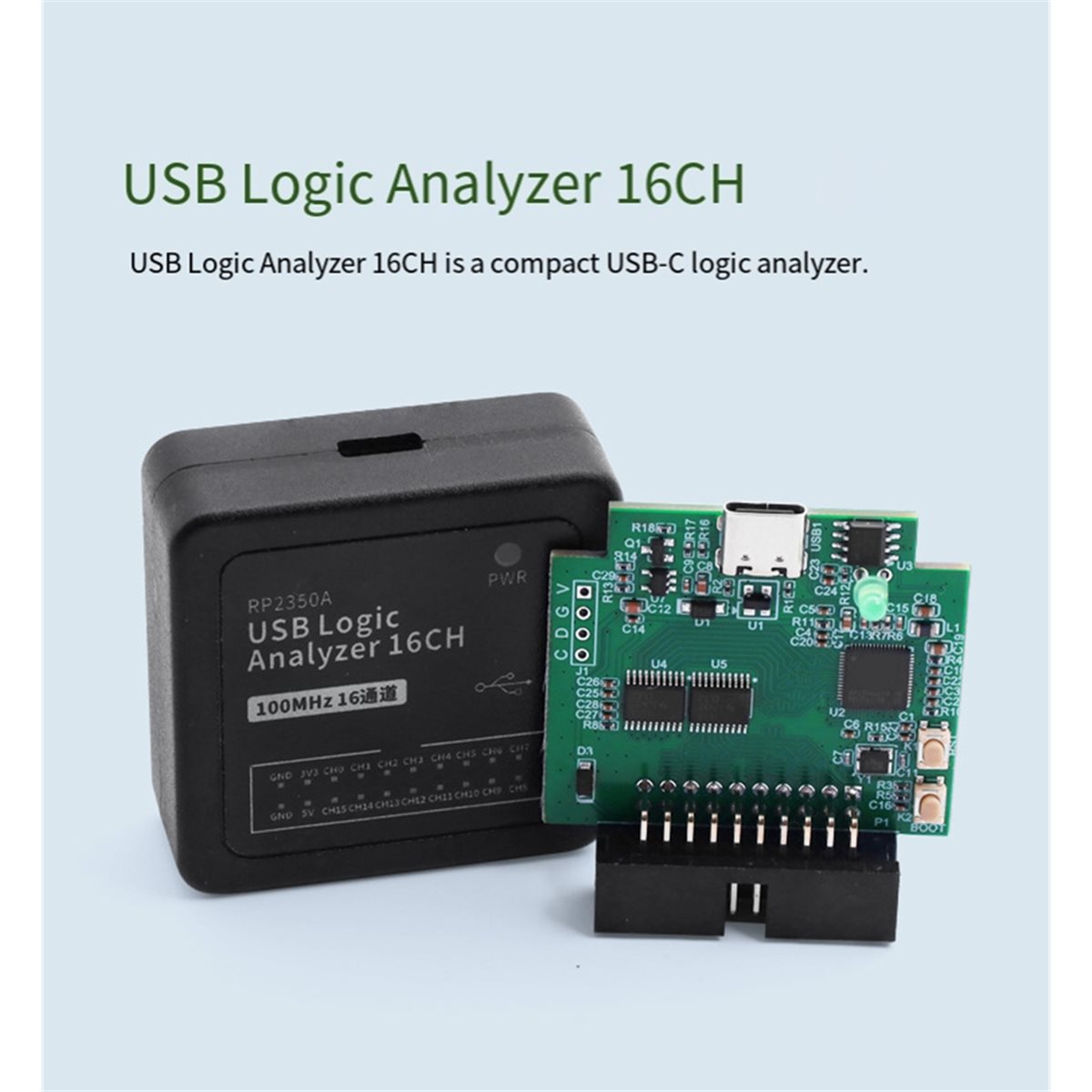 USB ロジック アナライザ RP2350A マイクロコント - Logic Analyzer Usb のレビューと価格