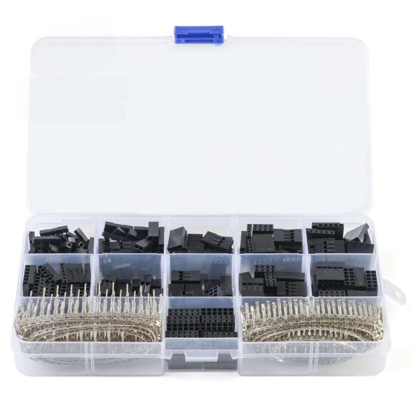 310/620個入り 2.54mmコネクターキット。オス・メ - Diy Electronics Box のレビューと価格